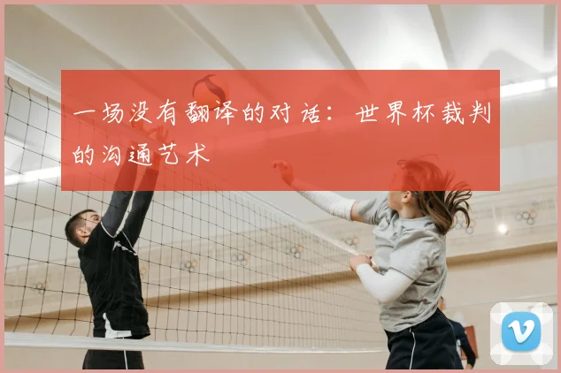 一场没有翻译的对话:世界杯裁判的沟通艺术